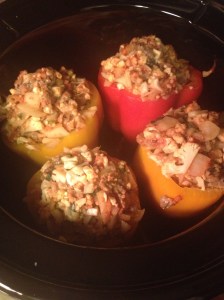 sausage cauliflower peppers1