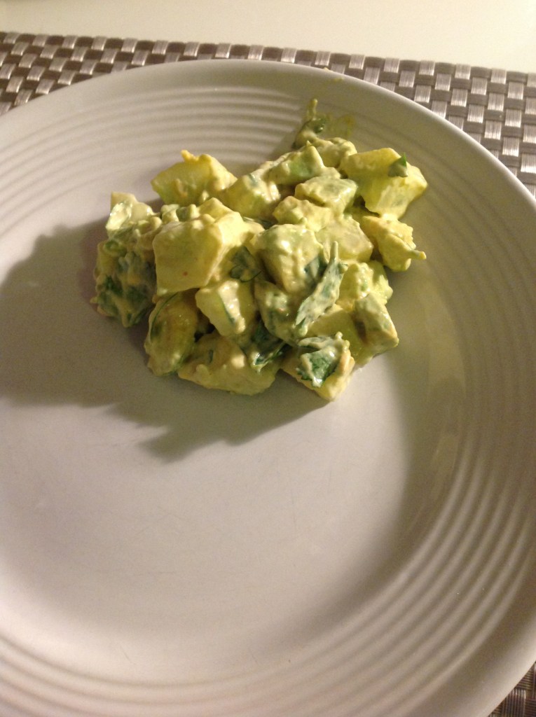 cucumber avocado salad