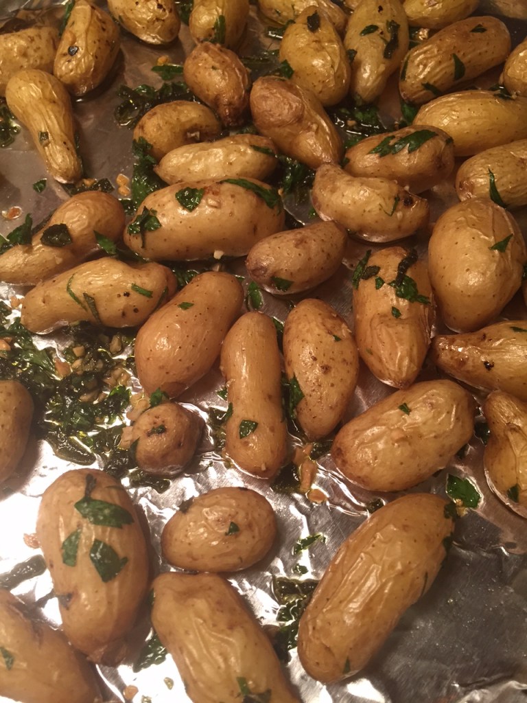 roasted fingerlings