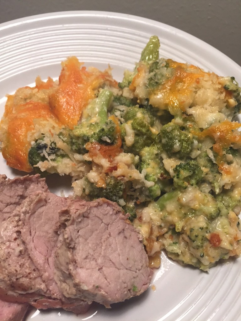 skillet broccoli casserole 2