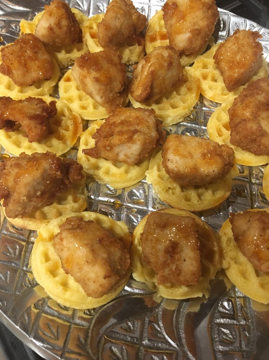 thanksgiving - mini chicken and waffles1
