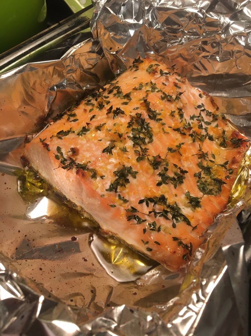 salmon with orange and thyme2