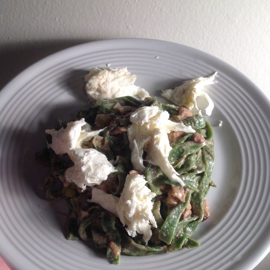 pasta with walnut sauce7