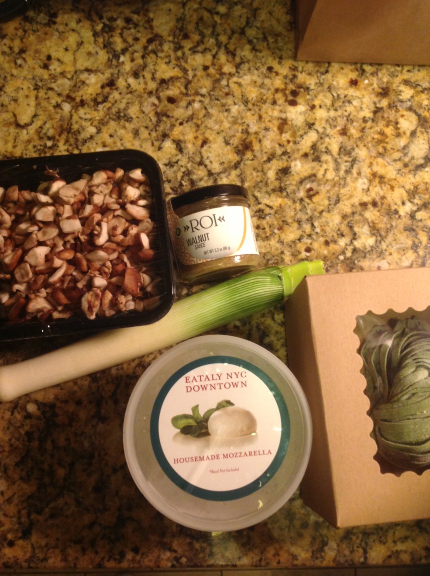 pasta with walnut sauce9