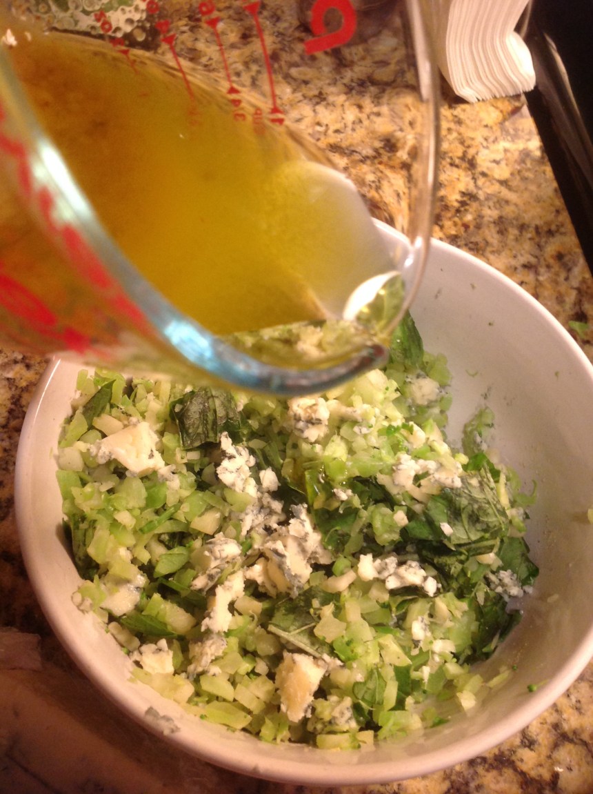 broccoli rice and basil salad4