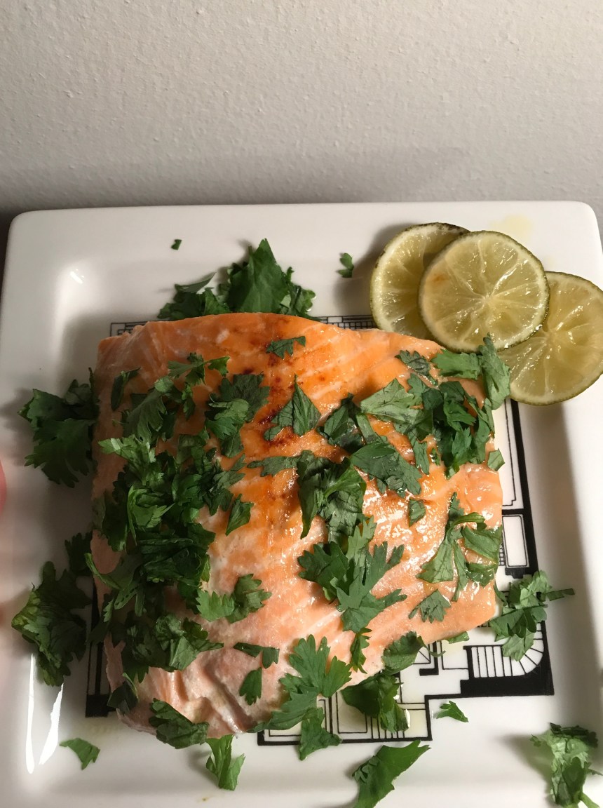 honey cilantro lime salmon5