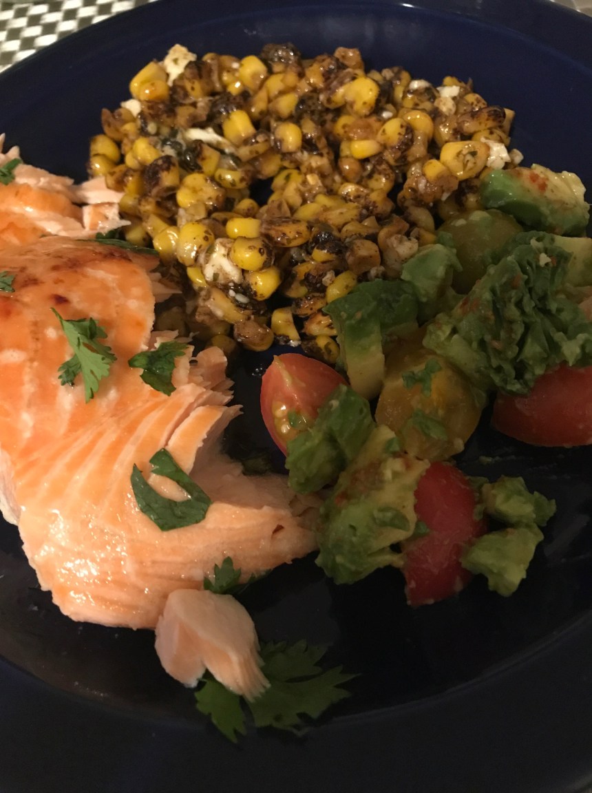 honey cilantro lime salmon6