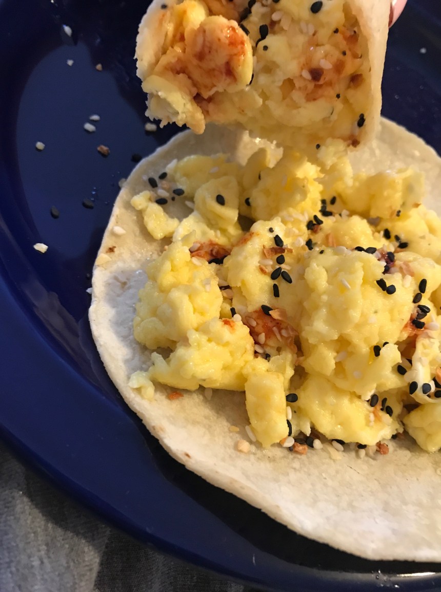 easy bagel breakfast tacos3