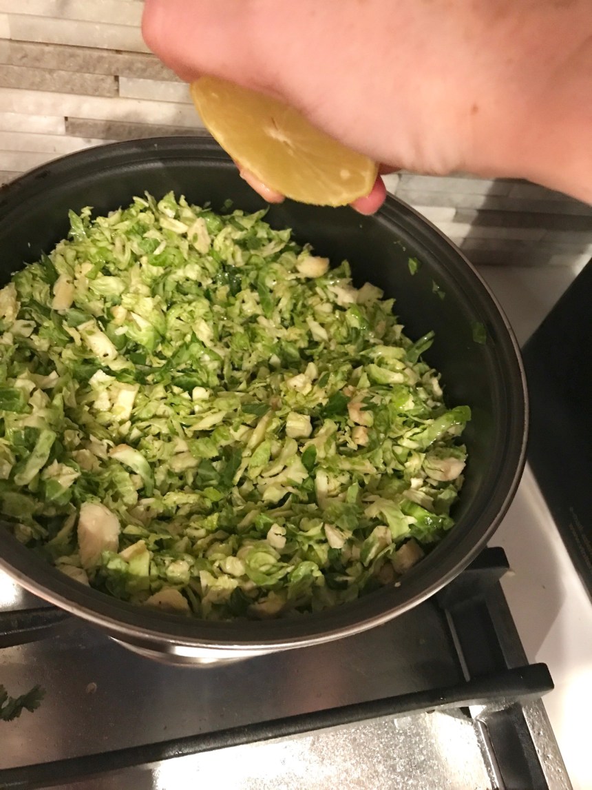 Chicken Sausage and Brussels Sprout Hash6