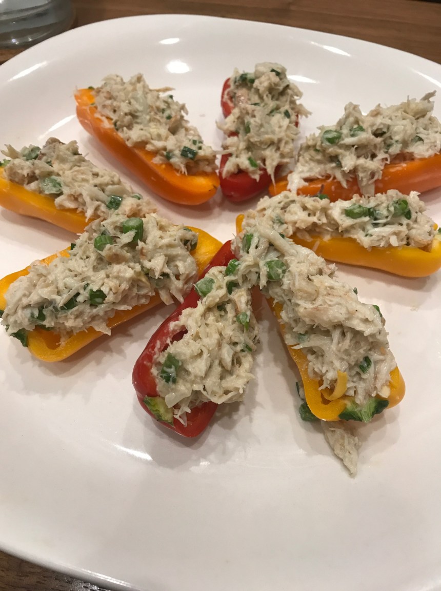 crab stuffed mini bell peppers2
