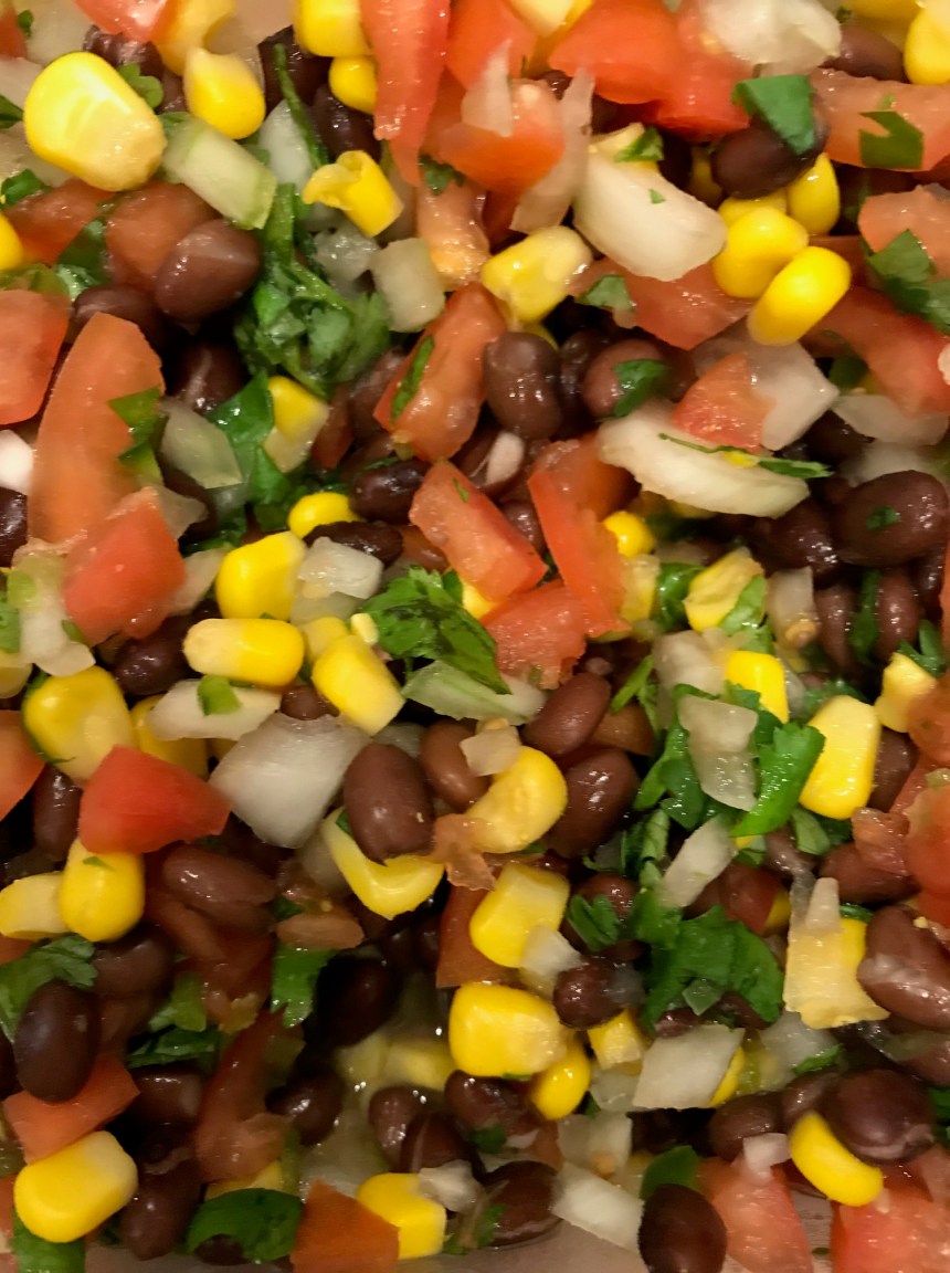 Quesadillas with Homemade Salsa Salad2