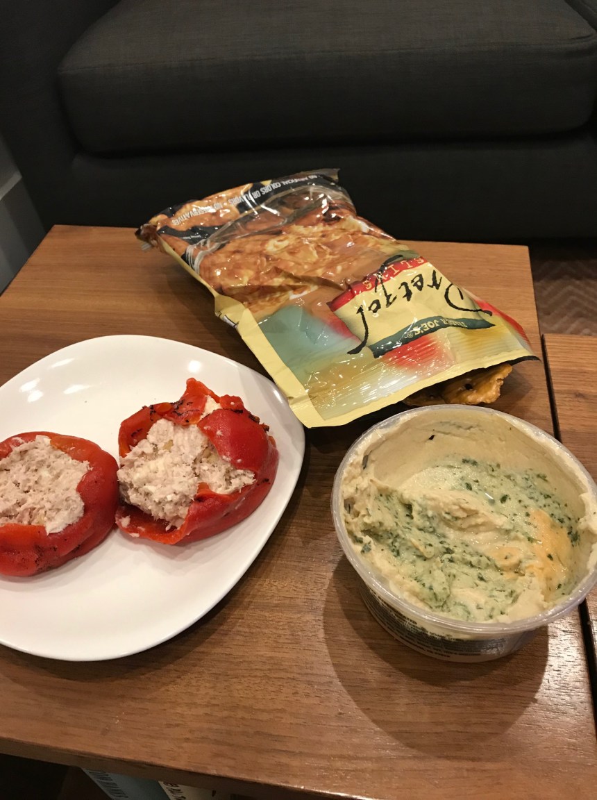 tuna stuffed roasted peppers5