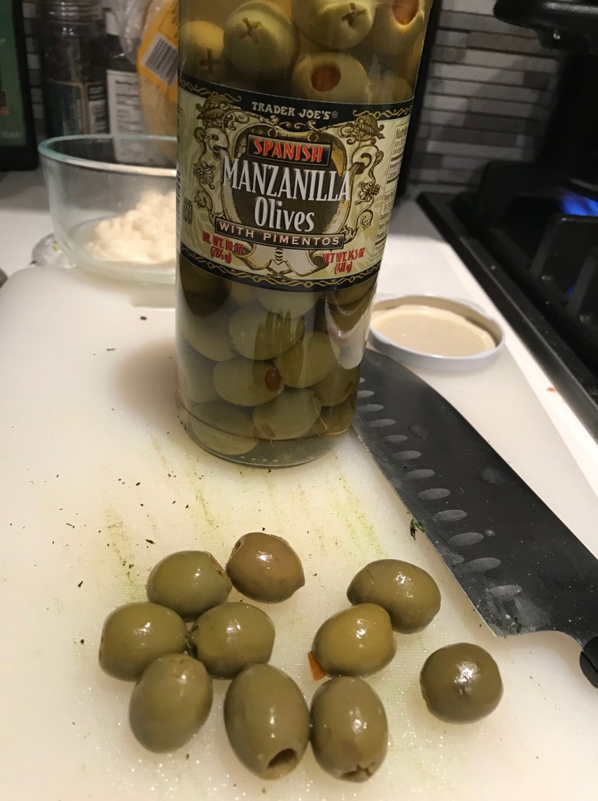 Romaine Hearts with Creamy Olive Dressing and Egg1