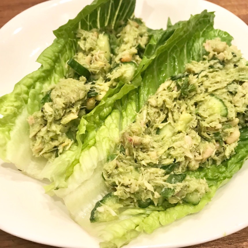 Tuna Avocado Mayo-less Salad3